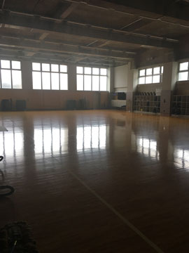 川越高校剣道場